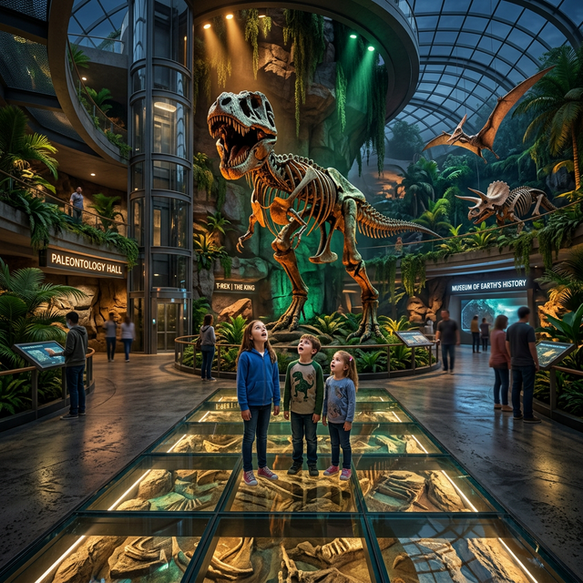 Müze İç Mekan Konsepti